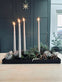 Bakke ink 4 magnetiske lysestager - BLACK - VIAMAJA.DK