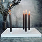 Bakke ink 4 magnetiske lysestager - WHITE - VIAMAJA.DK