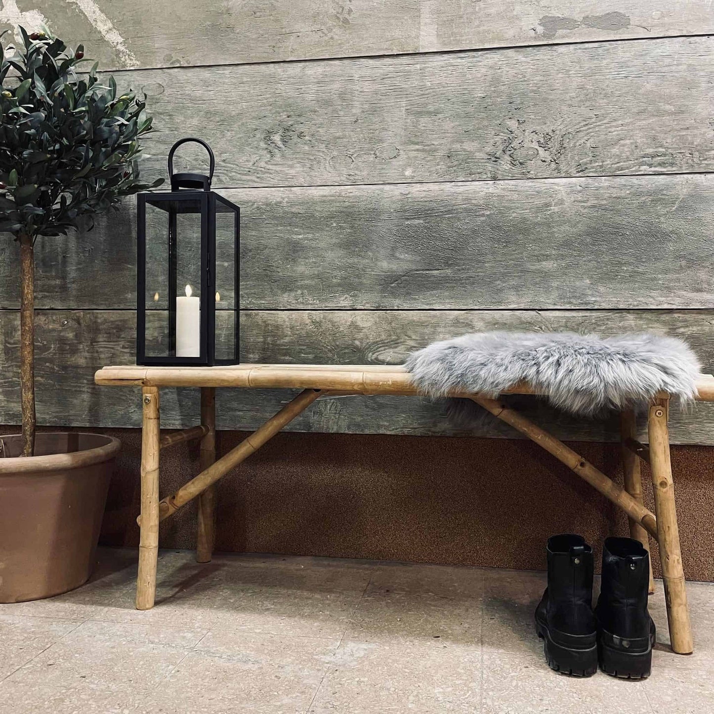 Bambus bænk - VIAMAJA.DK