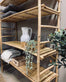 Bambus reol -  140x200x48 - VIAMAJA.DK