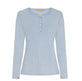 Basis bluse med knapper - Blue - VIAMAJA.DK