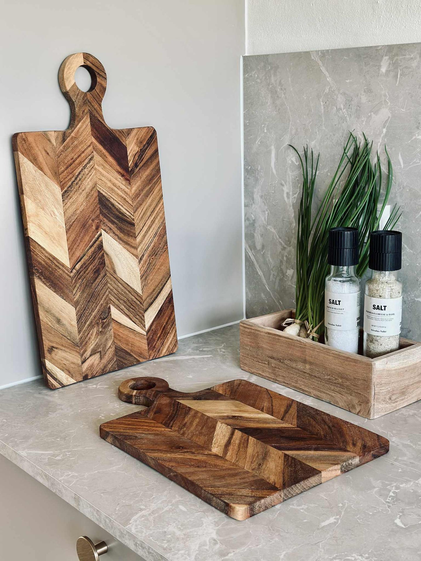 Oppbevaringskasser - Sett med 2 stk.