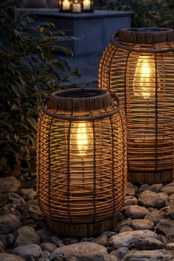 Lanterne med solceller Molly – Liten