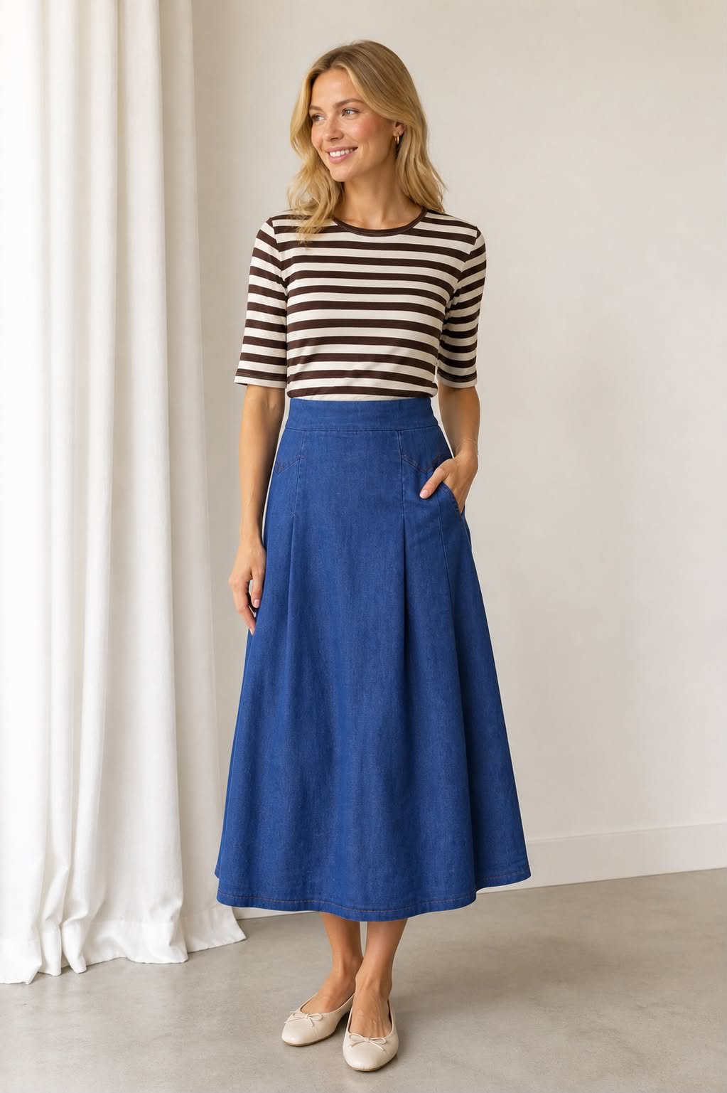 Bluse Nena - Brown