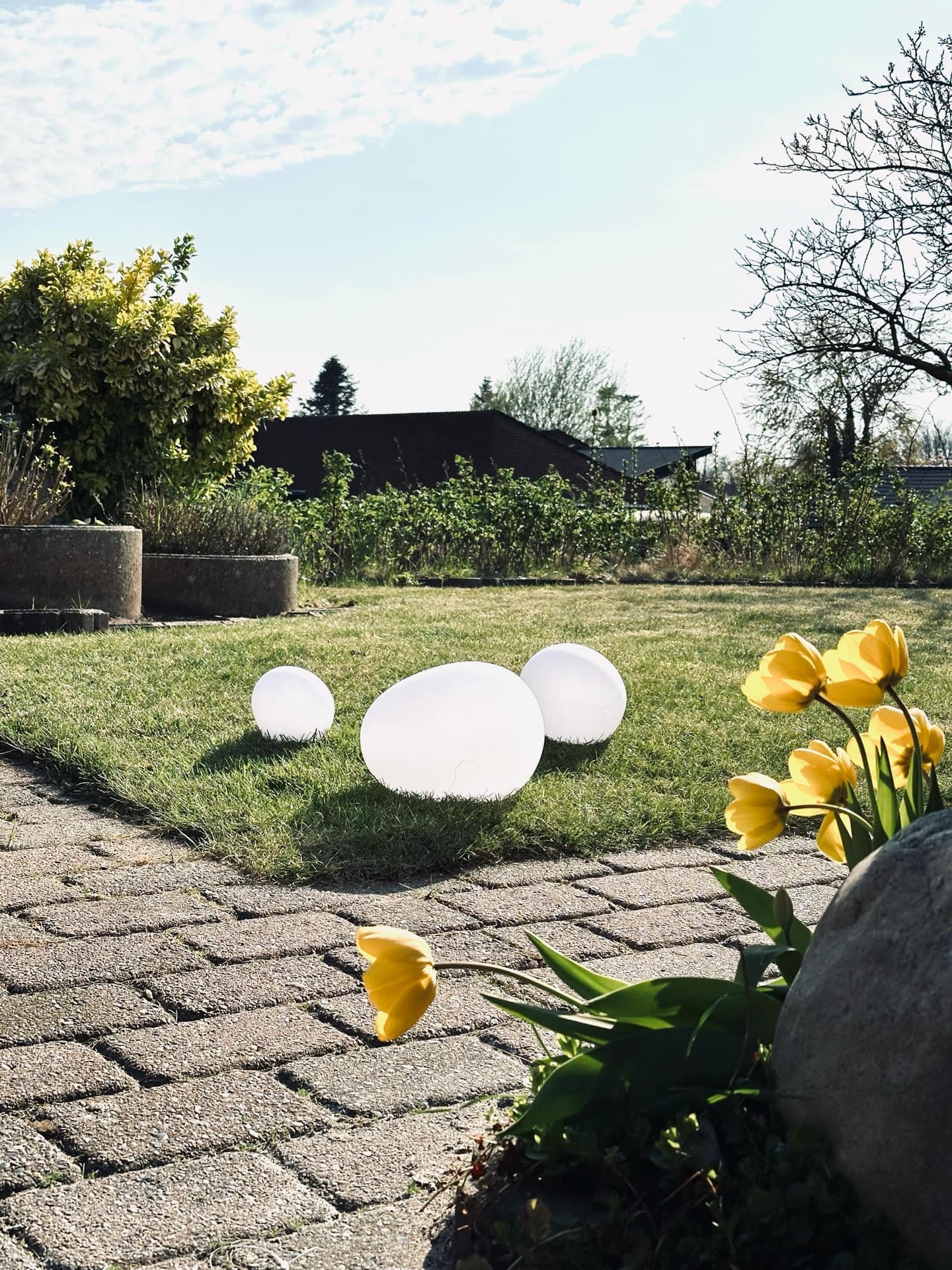 Solar stone - Sett med 3 stk.