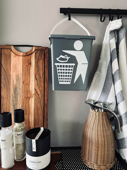 BIO Spand med låg - Grå - VIAMAJA.DK