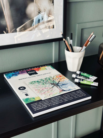 Blok til vandfarver A4 - VIAMAJA.DK