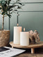 Bloklys i offwhite – 7×10 cm - VIAMAJA.DK