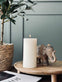 Bloklys i offwhite – 7×10 cm - VIAMAJA.DK