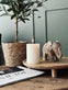 Bloklys i offwhite – 7×10 cm - VIAMAJA.DK
