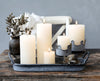 Bloklys i offwhite – 9 x 15cm