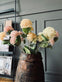 Blomst i duset farver 67cm - Mix farver - VIAMAJA.DK