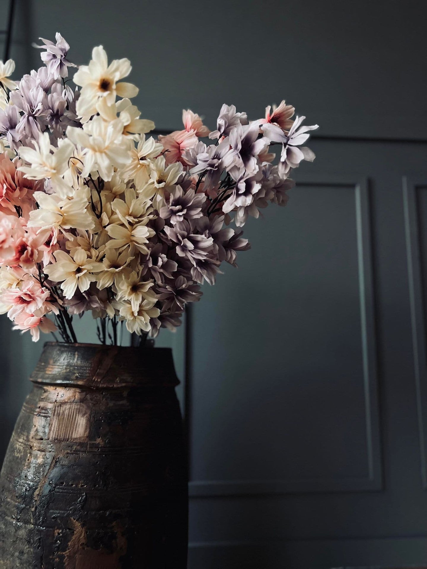 Blomster gren i mix farver - VIAMAJA.DK