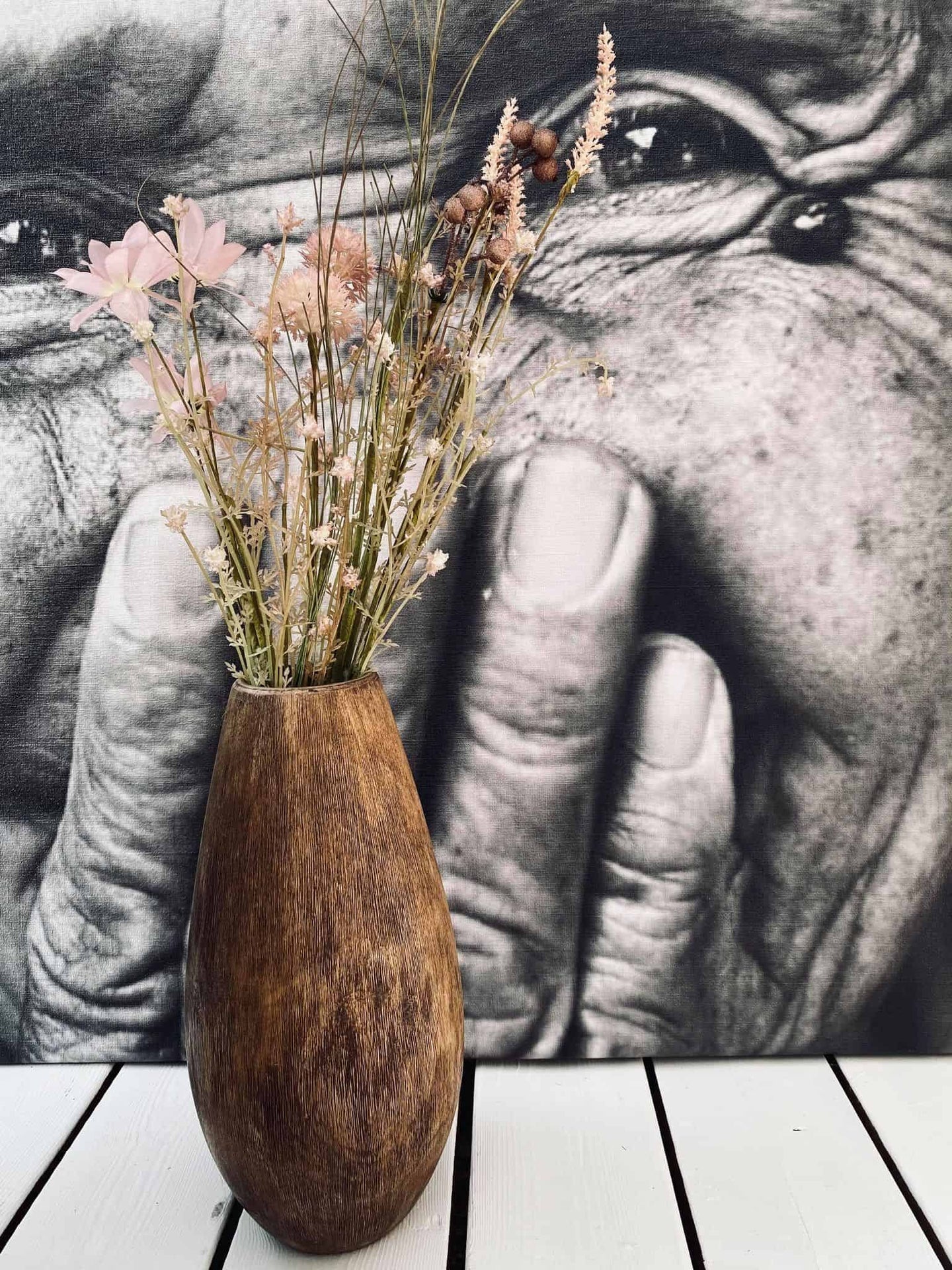 Blomsterbuket // Yasmin – Støvet Lilla - VIAMAJA.DK