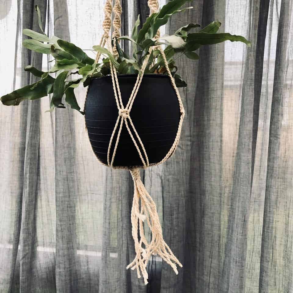 Blomsterophæng – Jute snor - VIAMAJA