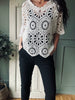 Bluse bohème strikk