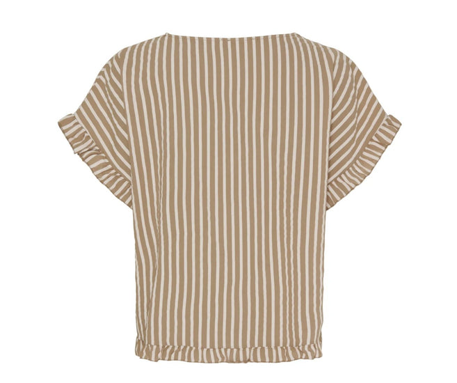 Bluse Camello strib - VIAMAJA.DK