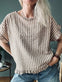 Bluse Camello strib - VIAMAJA.DK