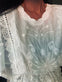 Bluse embroidered - White S/M - VIAMAJA.DK