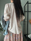 Bluse i let bomuld – Soft rose - VIAMAJA.DK