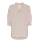 Bluse i let bomuld – Soft rose - VIAMAJA.DK