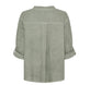 Bluse – Kaki Cold Wash - VIAMAJA.DK