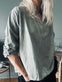 Bluse – Kaki Cold Wash - VIAMAJA.DK