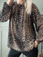 Bluse Leopard - VIAMAJA.DK