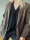 Bluse med blonde – Black oversize - VIAMAJA.DK