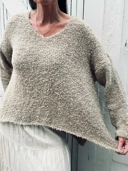 Bluse Naomi beige - VIAMAJA.DK