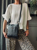 Bluse Olivia linmix hvit