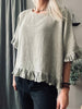 Bluse Olivia linmix kaki