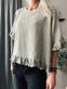 Bluse Olivia hørmix kaki - VIAMAJA.DK