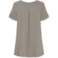 Bluse oversize hør – Fango / beige - VIAMAJA.DK