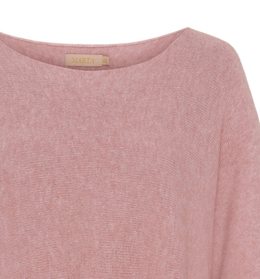 Bluse Sia Old rose – Oversize - VIAMAJA.DK