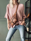 Bluse Sia Old rose – Oversize - VIAMAJA.DK