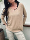 Bluse SOFT – Camel - VIAMAJA.DK