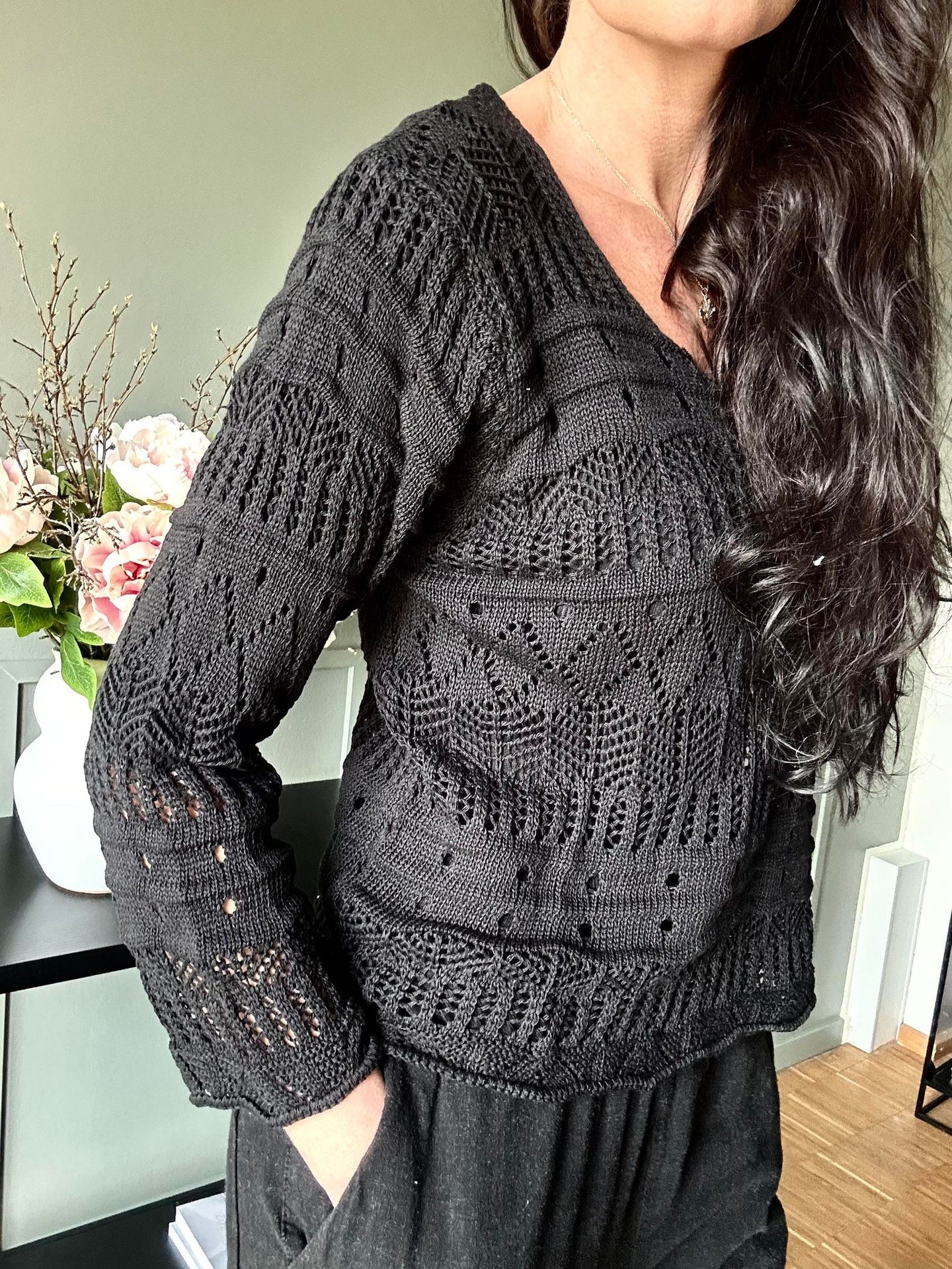 Bluse Viga Black - VIAMAJA.DK