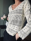 Bluse Viga Creme - VIAMAJA.DK