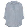 Bluse VIGGA 100% lin - Jeans blue