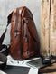 Bodybag Brown leather - VIAMAJA.DK