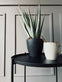 Bord i sort metal - Ø 35cm - VIAMAJA.DK