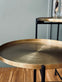 Bord i sort og guld metal – Small - VIAMAJA.DK
