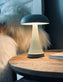 Bordlampe genopladelig – Mushroom Dusty green - VIAMAJA.DK