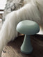 Bordlampe genopladelig – Mushroom Dusty green - VIAMAJA.DK