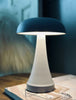 Bordlampe oppladbar – Mushroom Grå