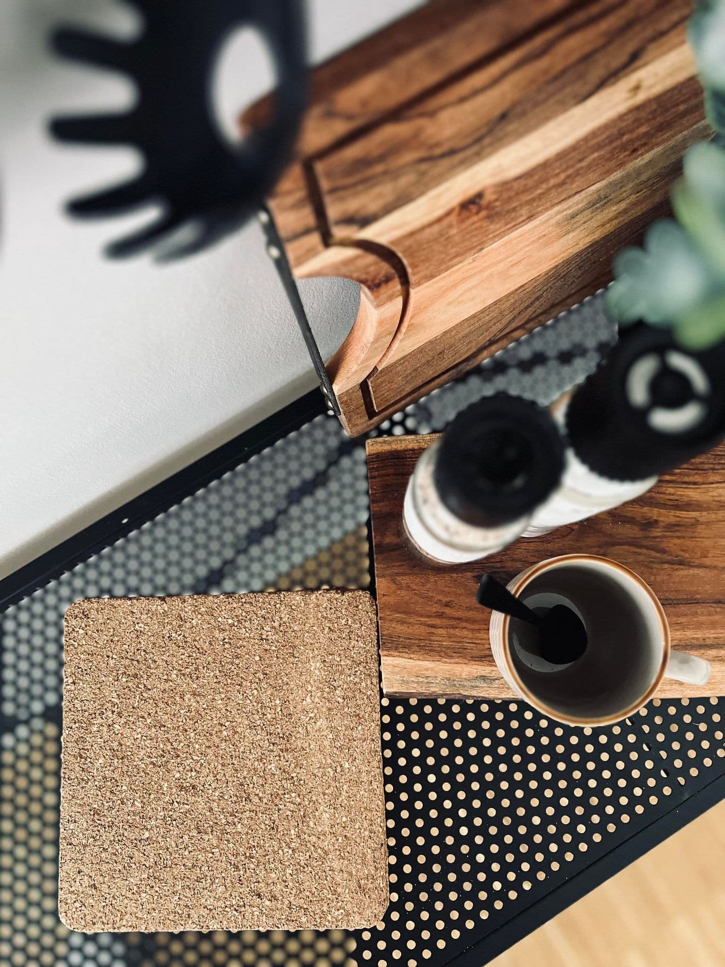 Bordskåner - kork 3 stk - VIAMAJA.DK