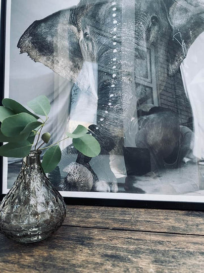 Brun vase - Rubin - VIAMAJA