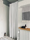 Bruseforhæng 180x180 - Hvid - VIAMAJA.DK