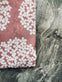 Bruseforhæng - Rosa flower 180x180cm - VIAMAJA.DK